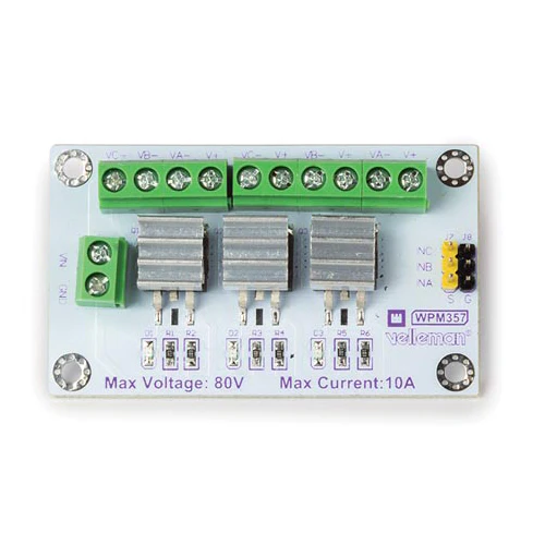 3-Channel High Power MOSFET (IRF540NS) Module - Image 3