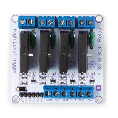 4 Channel Solid State Relay Module - Image 3