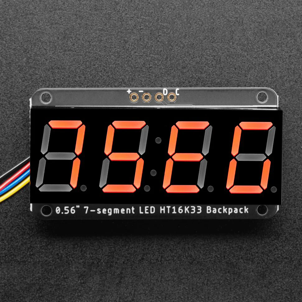 Adafruit 0.56" 4-Digit 7-Segment Display - Image 4