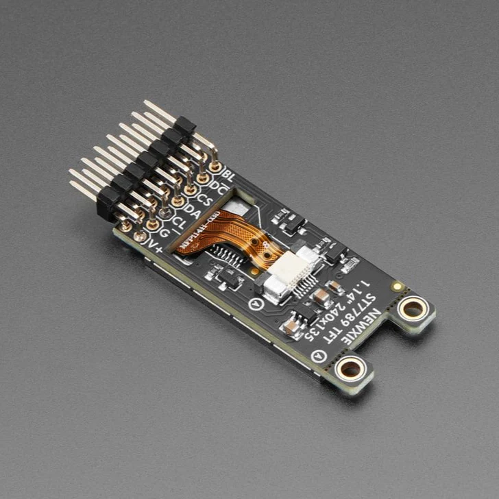 Adafruit 1.14" 240x135 Color Newxie TFT Display - ST7789 - Image 2
