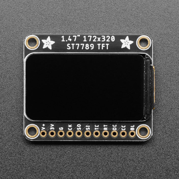 Adafruit 1.47" 320x172 Rounded IPS Display - Image 5
