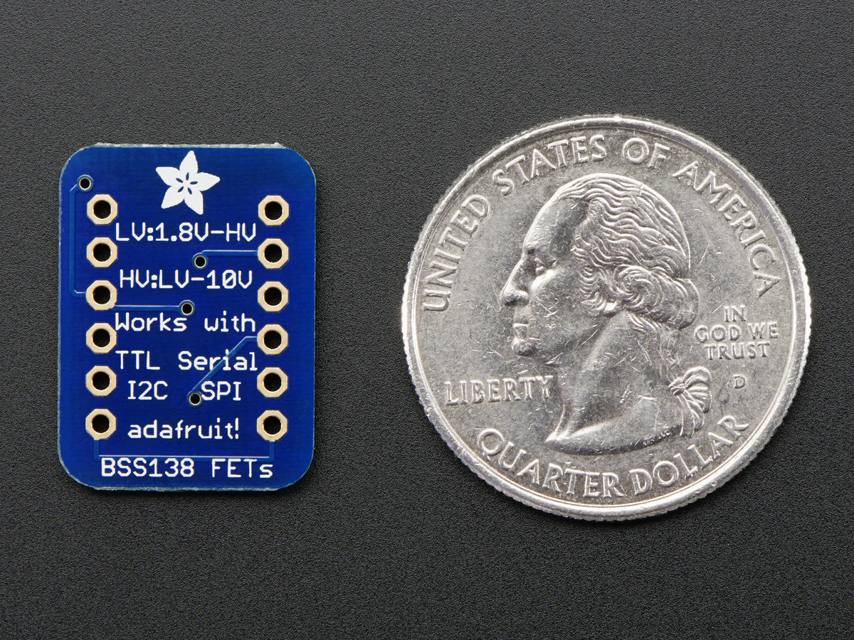 Adafruit 4-channel I2C-safe Bi-directional Logic Level Converter - Image 4