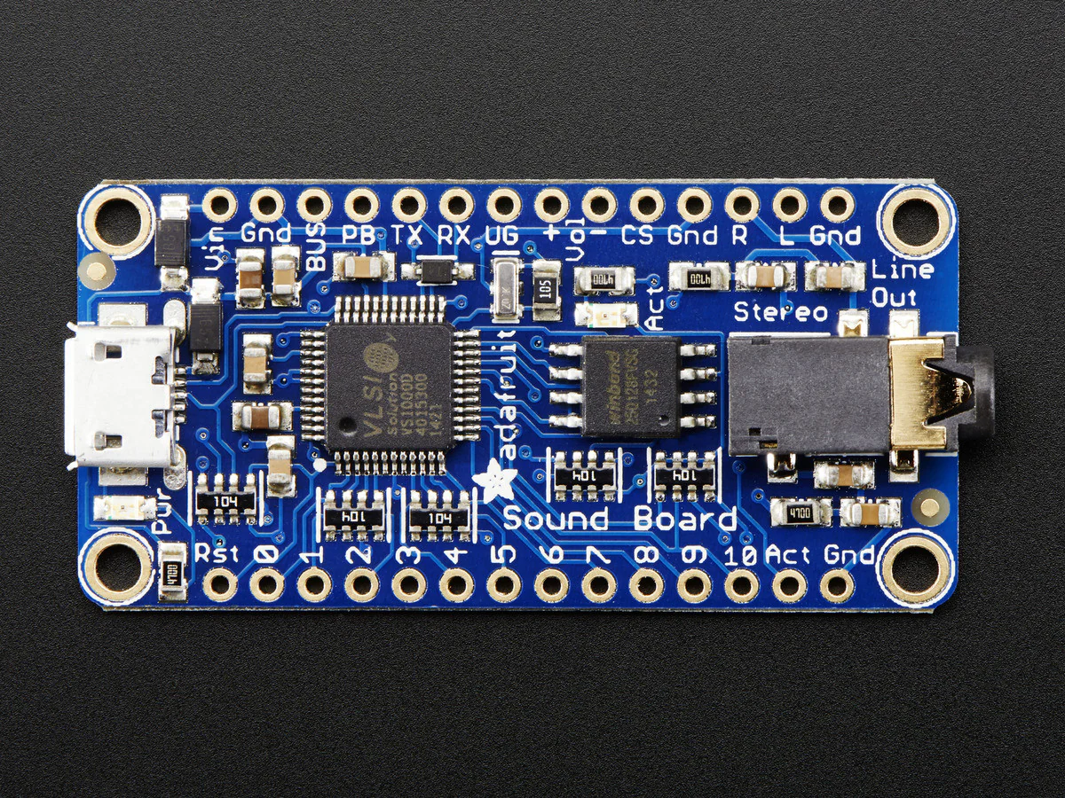 Adafruit Audio FX Sound Board - WAV/OGG Trigger - Image 10