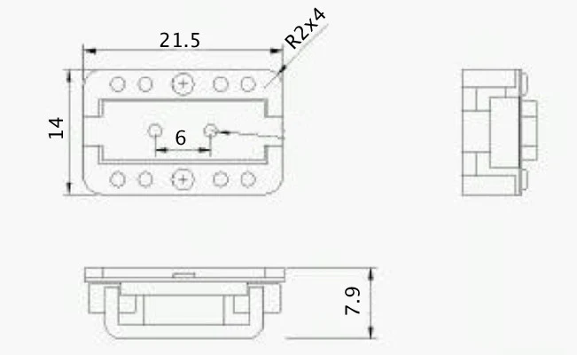 Bone Conductor Transducer with Wires - 8 Ohm 1 Watt - Image 4