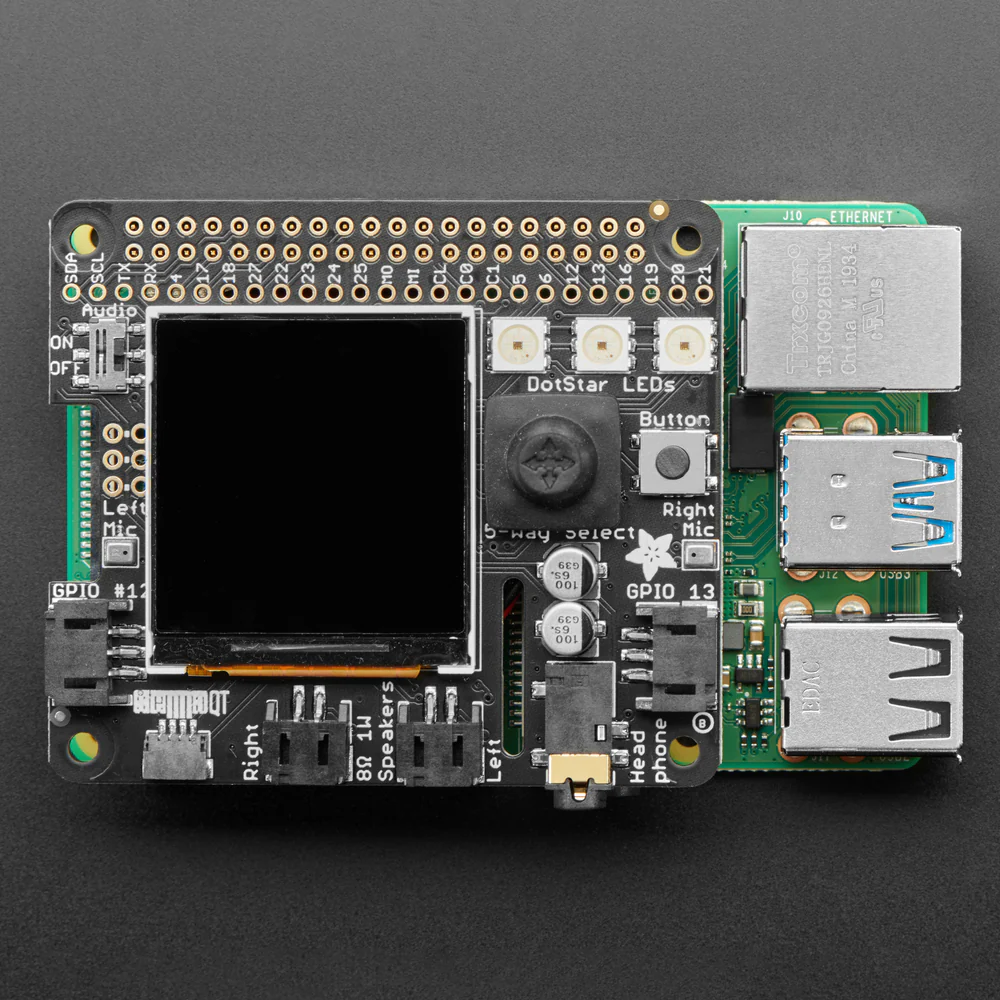 Adafruit BrainCraft HAT - Machine Learning for Raspberry Pi 4 - Image 8