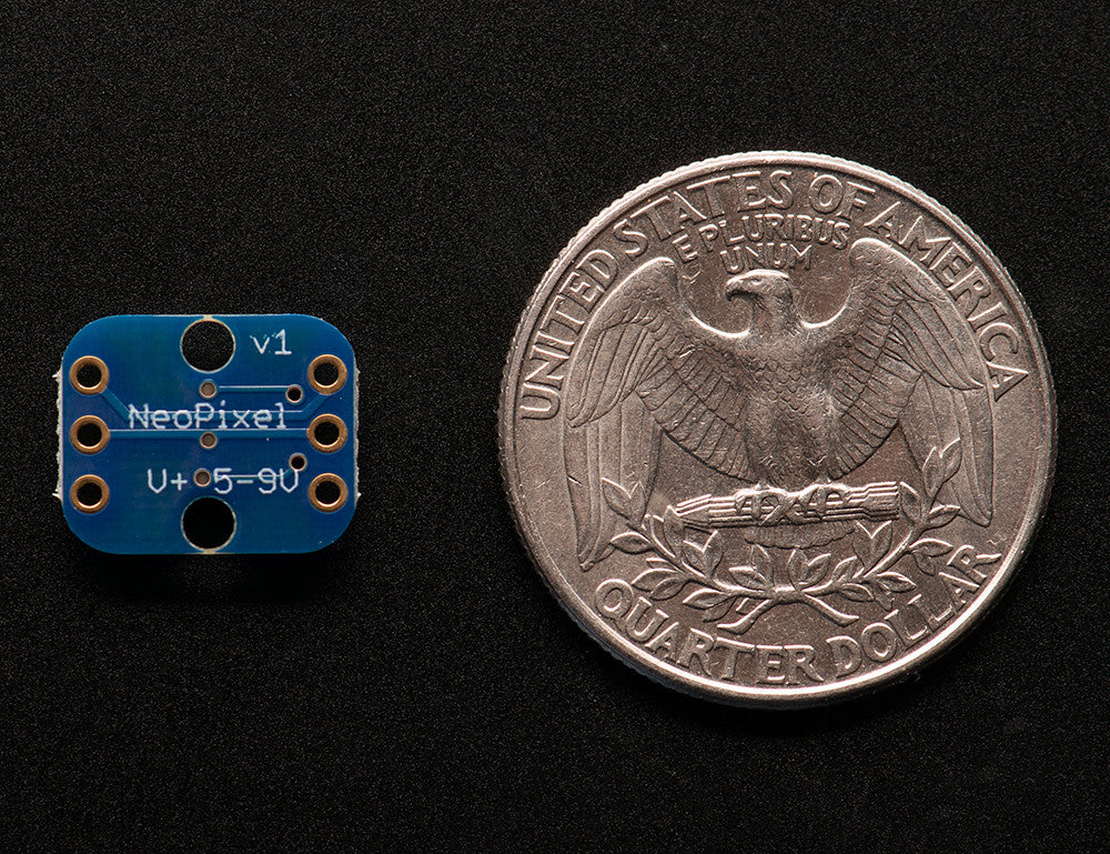 Breadboard-friendly RGB Smart NeoPixel - Pack of 4 - Image 3