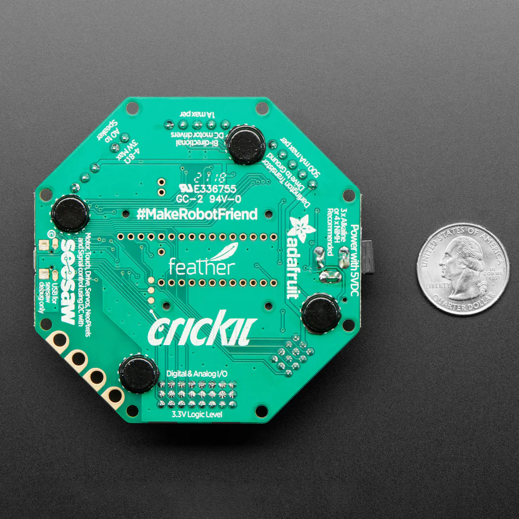 Adafruit CRICKIT FeatherWing for any Feather - Image 5