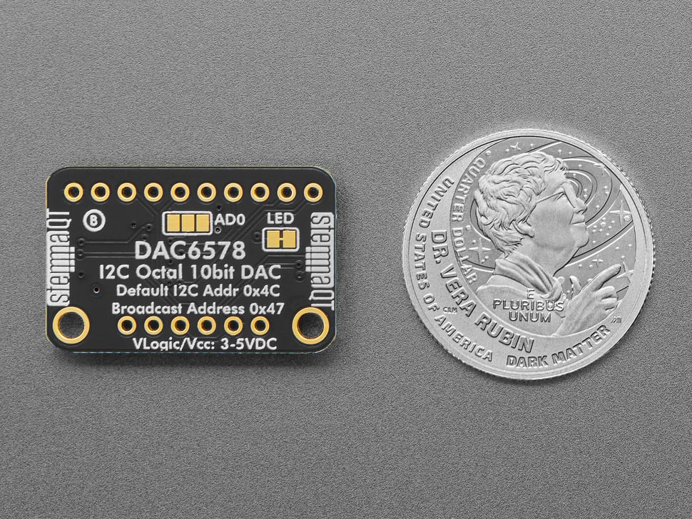 Adafruit DAC6578 Breakout - 8 x Channel 10-bit I2C DAC - Image 5