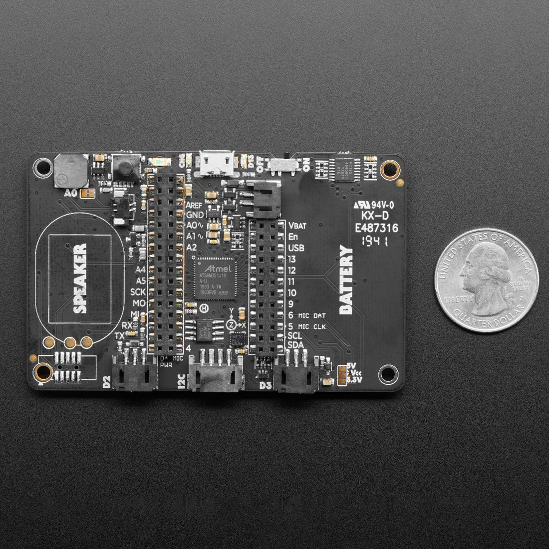 Adafruit EdgeBadge - TensorFlow Lite for Microcontrollers - Image 4