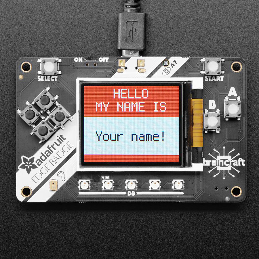 Adafruit EdgeBadge - TensorFlow Lite for Microcontrollers - Image 9