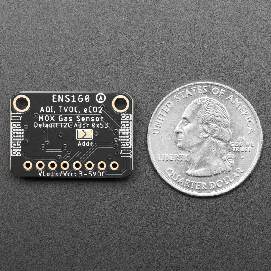 Adafruit ENS160 MOX Gas Sensor - Sciosense CCS811 Upgrade - Image 3