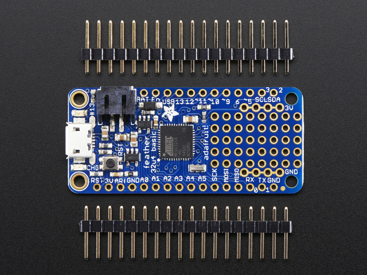 Adafruit Feather 32u4 Basic Proto - Image 4
