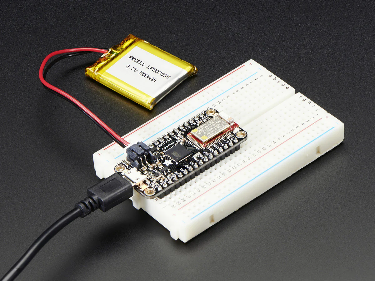 Adafruit Feather 32u4 Bluefruit LE - Image 3