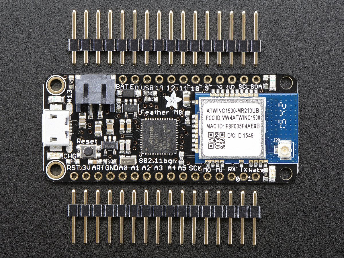 Adafruit Feather M0 WiFi w/ATWINC1500 + uFL - Image 2
