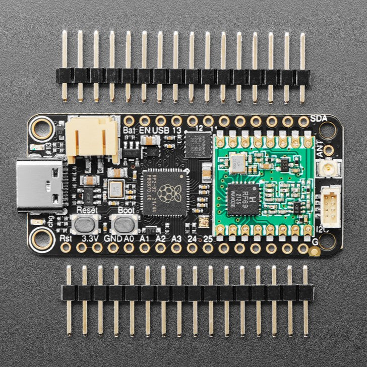 Adafruit Feather RP2040 RFM69 Packet Radio - 868 or 915MHz - RadioFruit - Image 3