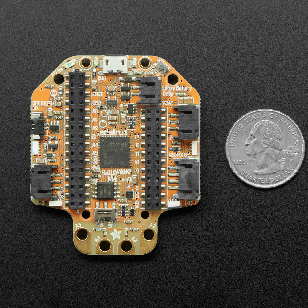 Adafruit HalloWing M4 Express - ORANGE HALLOWEEN EDITION! - Image 6