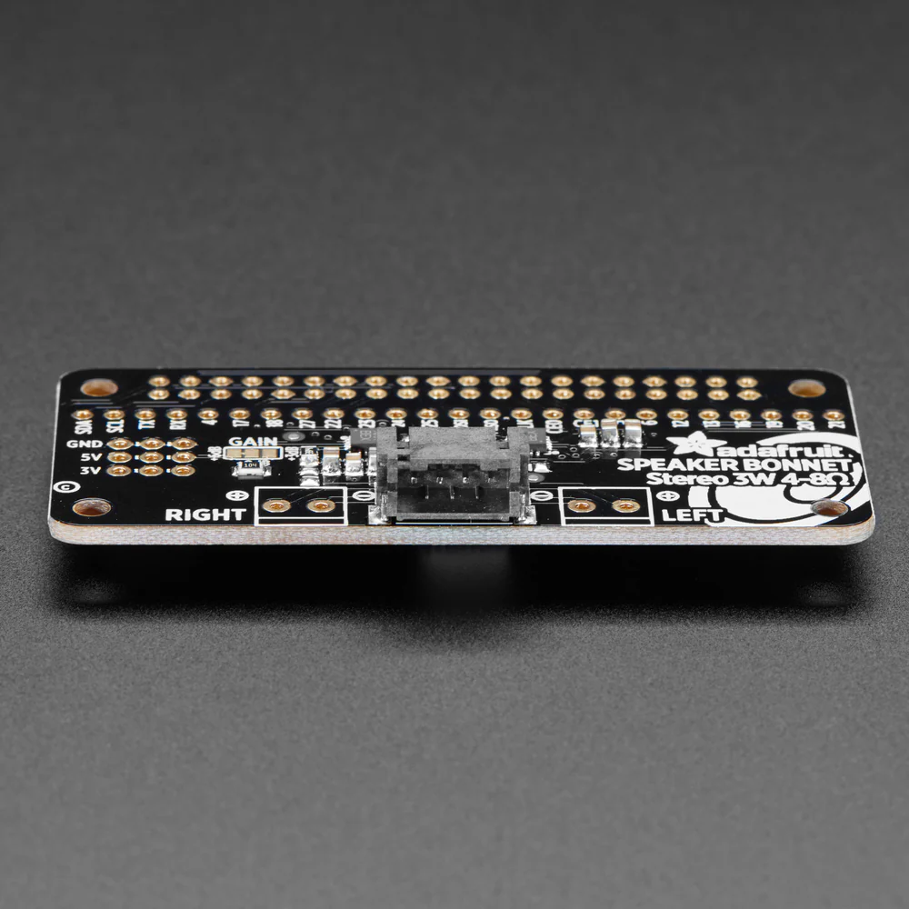 Adafruit I2S 3W Stereo Speaker Bonnet for Raspberry Pi - Mini Kit - Image 6