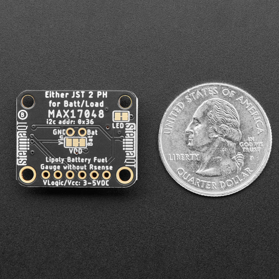Adafruit MAX17048 LiPoly / LiIon Fuel Gauge and Battery Monitor - Image 6