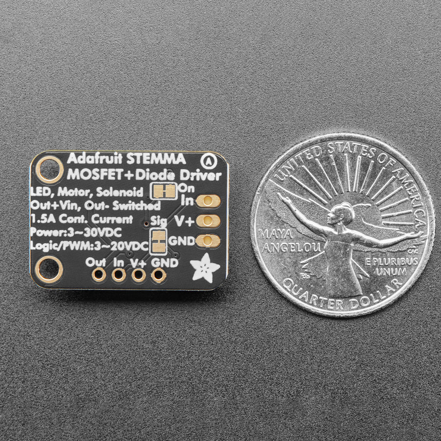 Adafruit MOSFET Driver - For Motors, Solenoids, LEDs, etc - STEMMA JST PH 2mm - Image 3