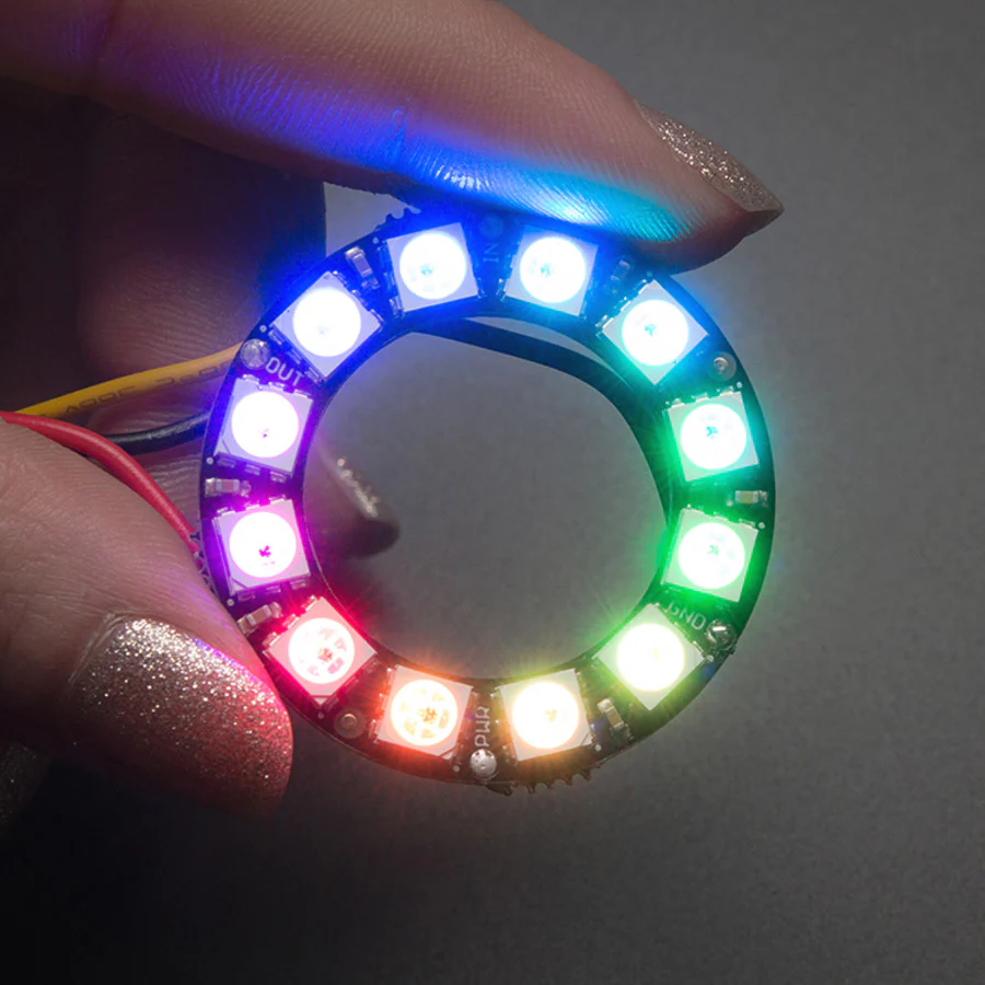 Adafruit NeoPixel Ring - 5050 RGB LED with Integrated Drivers - Image 10