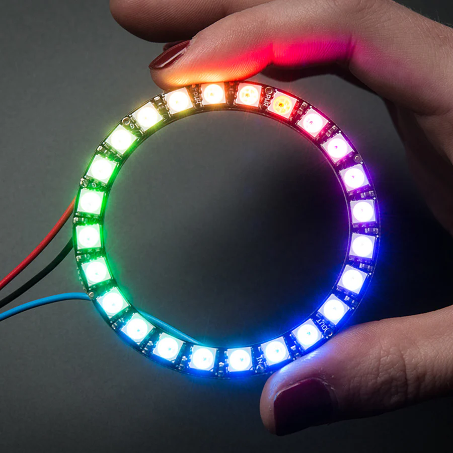 Adafruit NeoPixel Ring - 5050 RGB LED with Integrated Drivers - Image 12