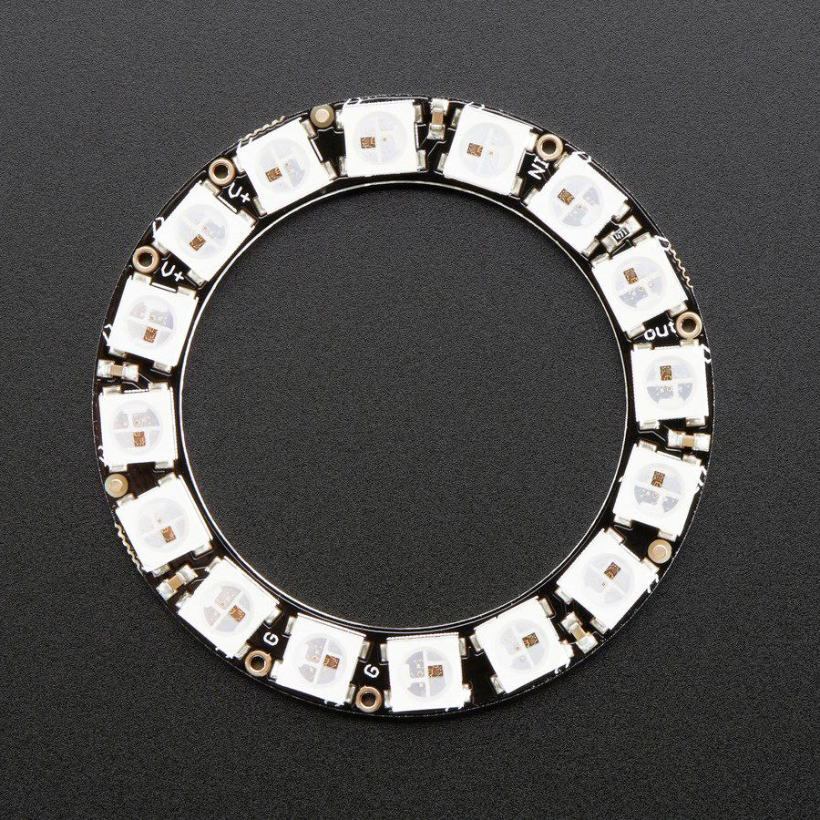 Adafruit NeoPixel Ring - 5050 RGB LED with Integrated Drivers - Image 4
