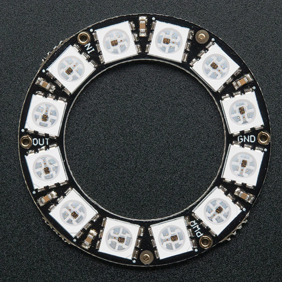 Adafruit NeoPixel Ring - 5050 RGB LED with Integrated Drivers - Image 5