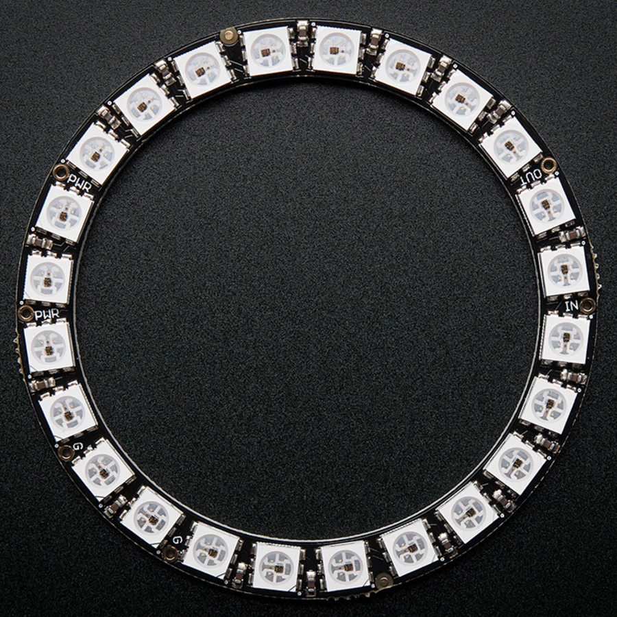 Adafruit NeoPixel Ring - 5050 RGB LED with Integrated Drivers - Image 6