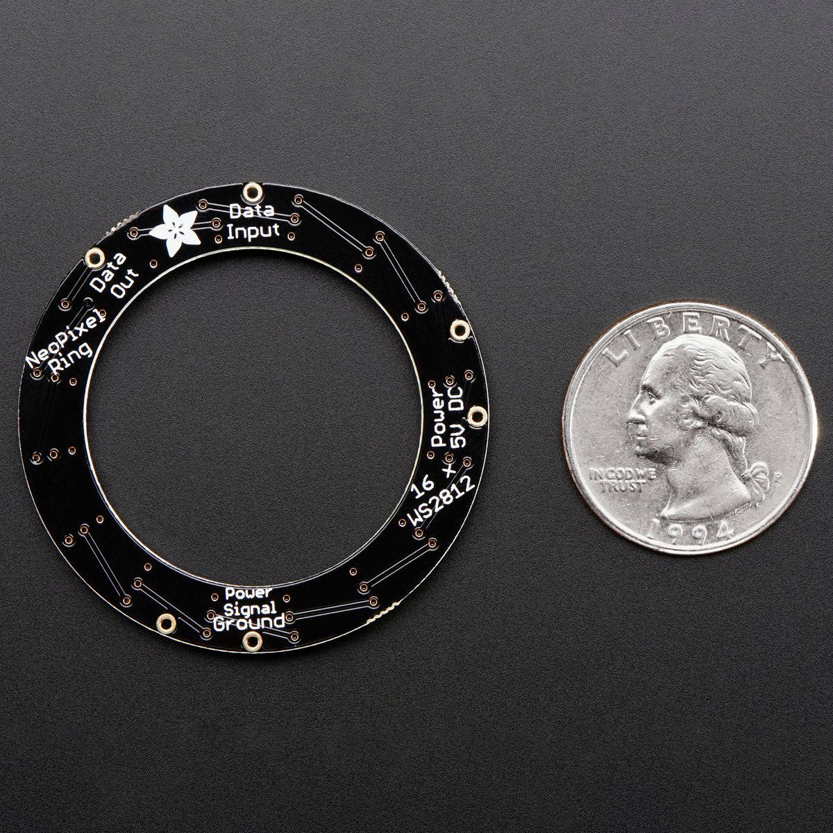 Adafruit NeoPixel Ring - 5050 RGB LED with Integrated Drivers - Image 8
