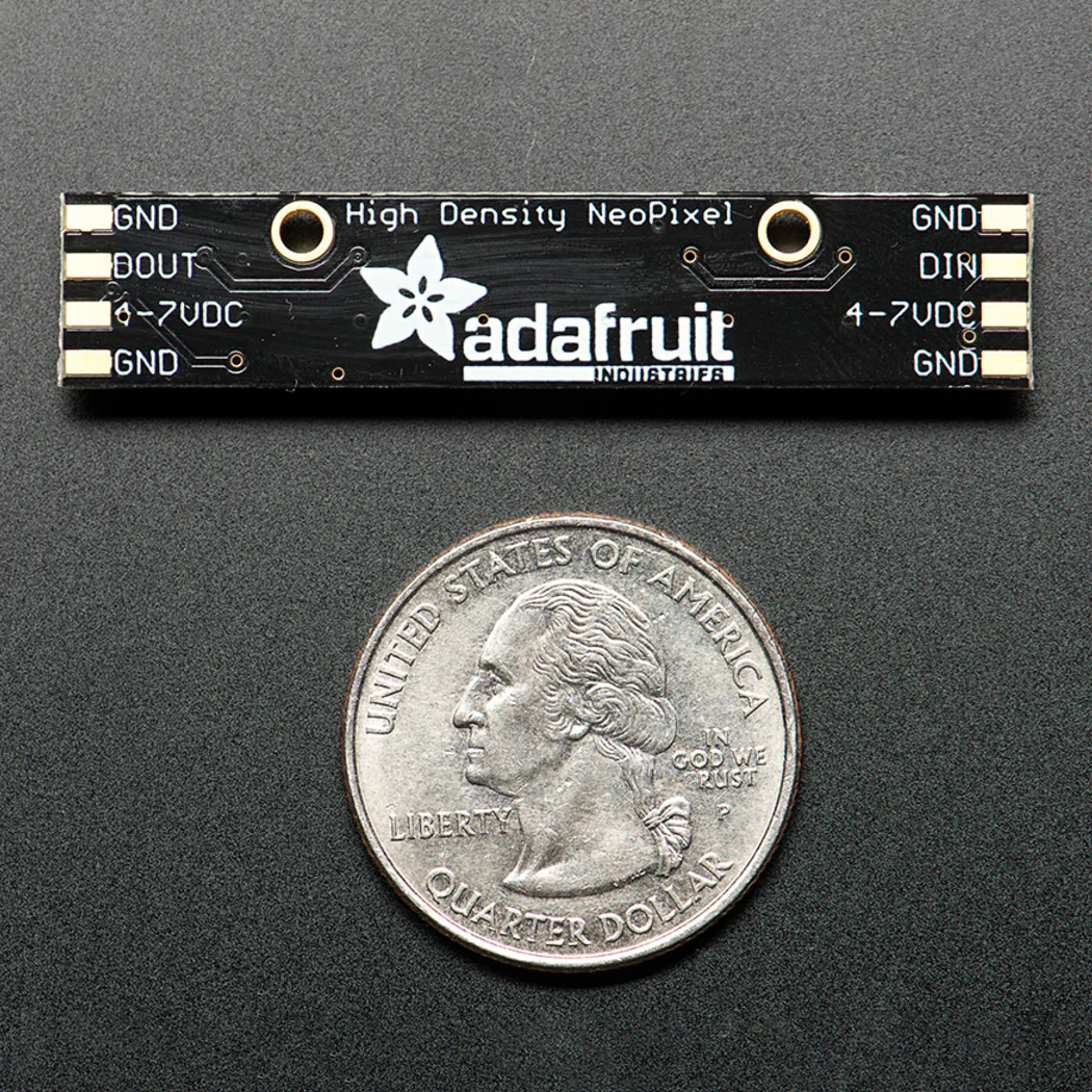 NeoPixel Stick - 8 x 5050 RGB LED with Integrated Drivers - Image 5