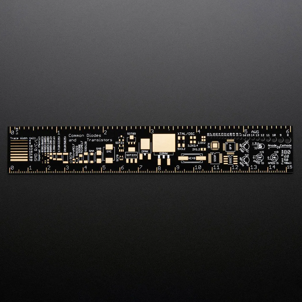 Adafruit PCB Ruler v2 - 6" - Image 3
