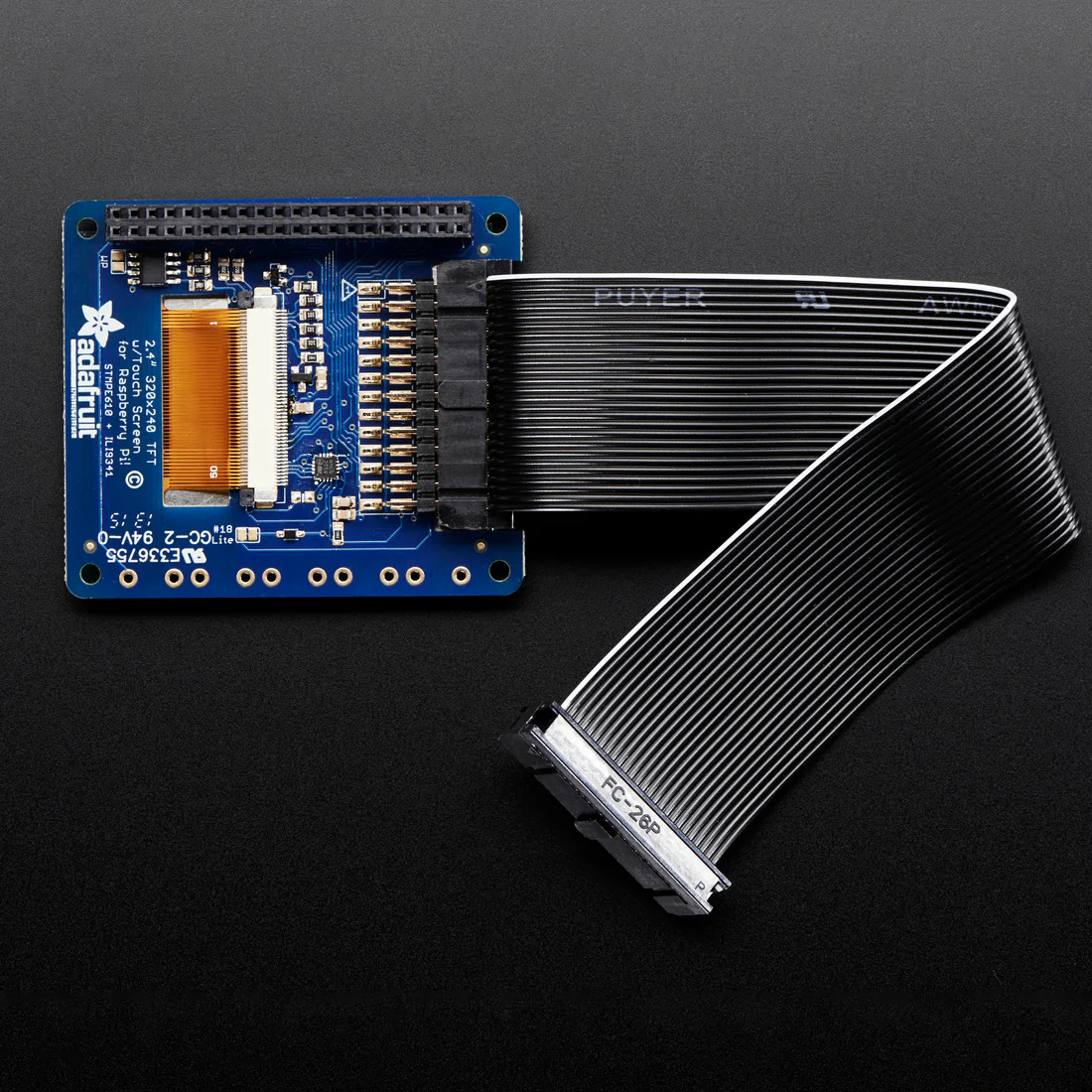 Adafruit PiTFT 2.4" HAT Mini Kit - 320x240 TFT Touchscreen - Image 11