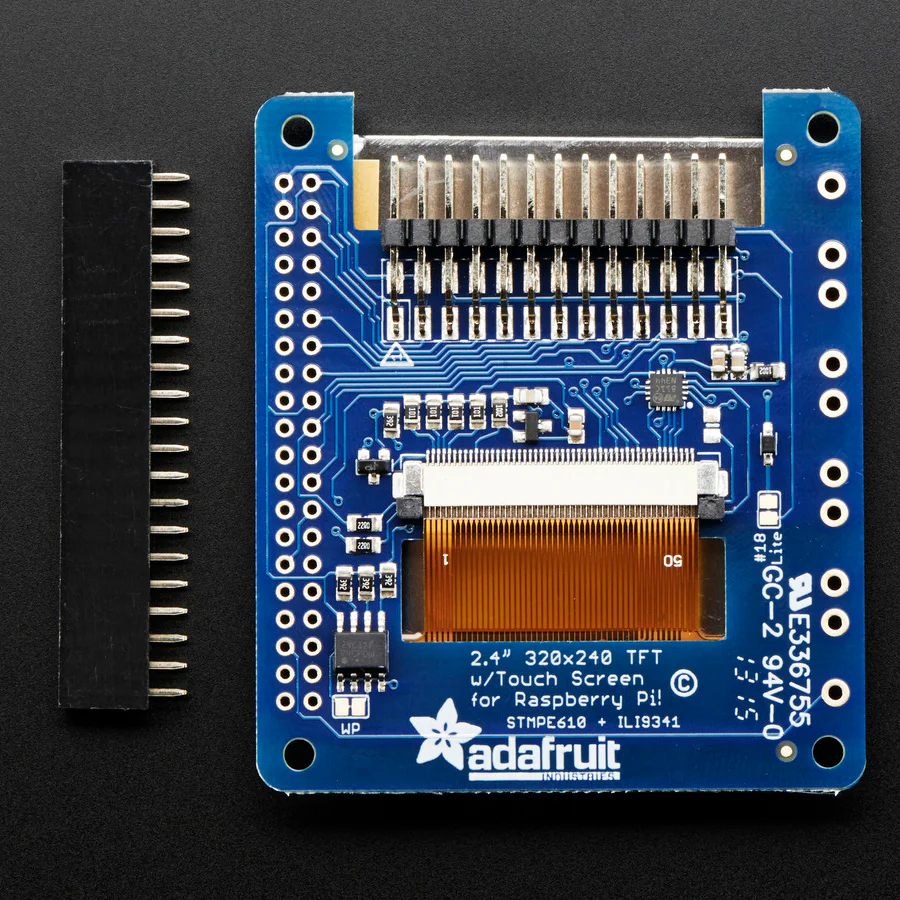 Adafruit PiTFT 2.4" HAT Mini Kit - 320x240 TFT Touchscreen - Image 12