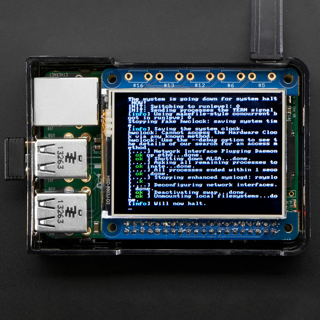 Adafruit PiTFT 2.4" HAT Mini Kit - 320x240 TFT Touchscreen - Image 2