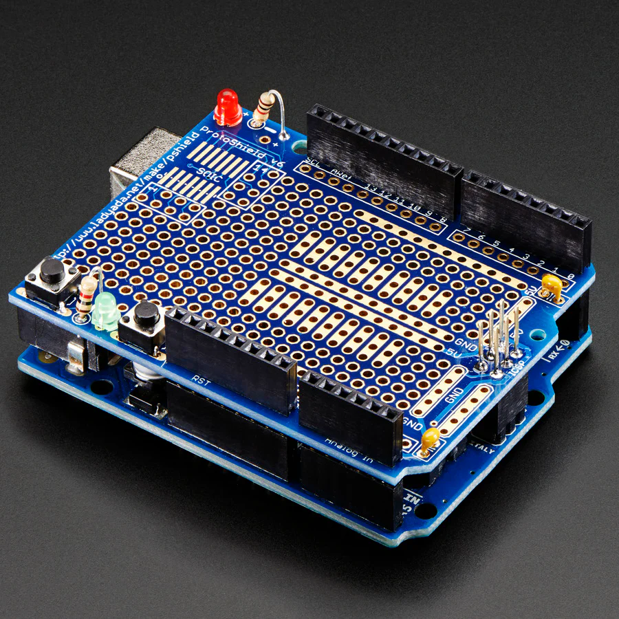 Adafruit Proto Shield for Arduino Unassembled Kit - Stackable - Version R3 - Image 2