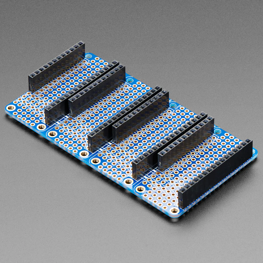 Adafruit Quad Side-By-Side FeatherWing Kit with Headers - Image 2