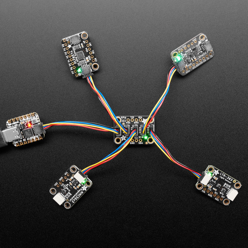 Adafruit Qwiic / Stemma QT 5 Port Hub - Image 2