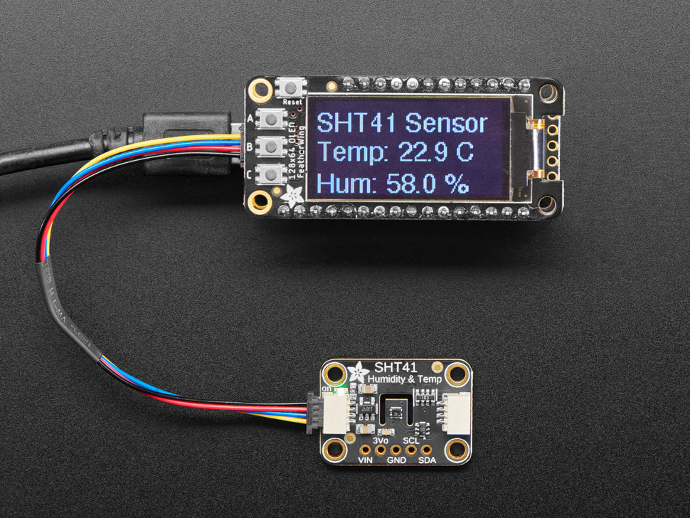 Adafruit Sensirion SHT41 Precision Temperature & Humidity Sensor - Image 6