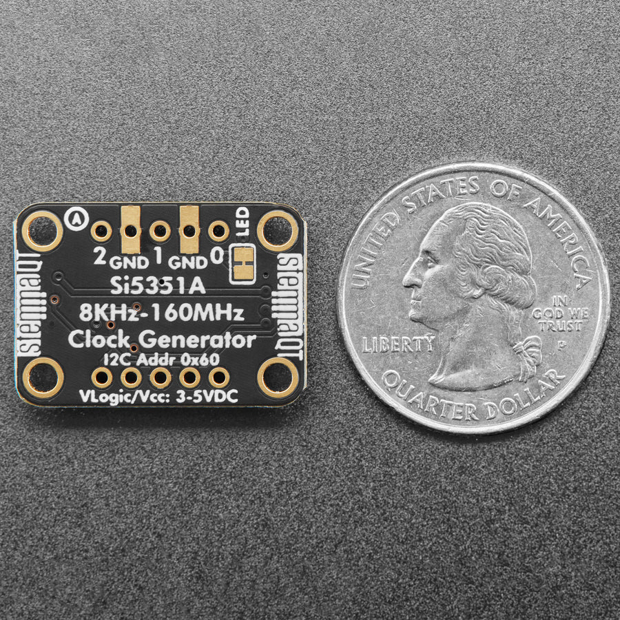 Adafruit Si5351A Clock Generator with STEMMA QT - 8KHz to 160MHz - Image 4