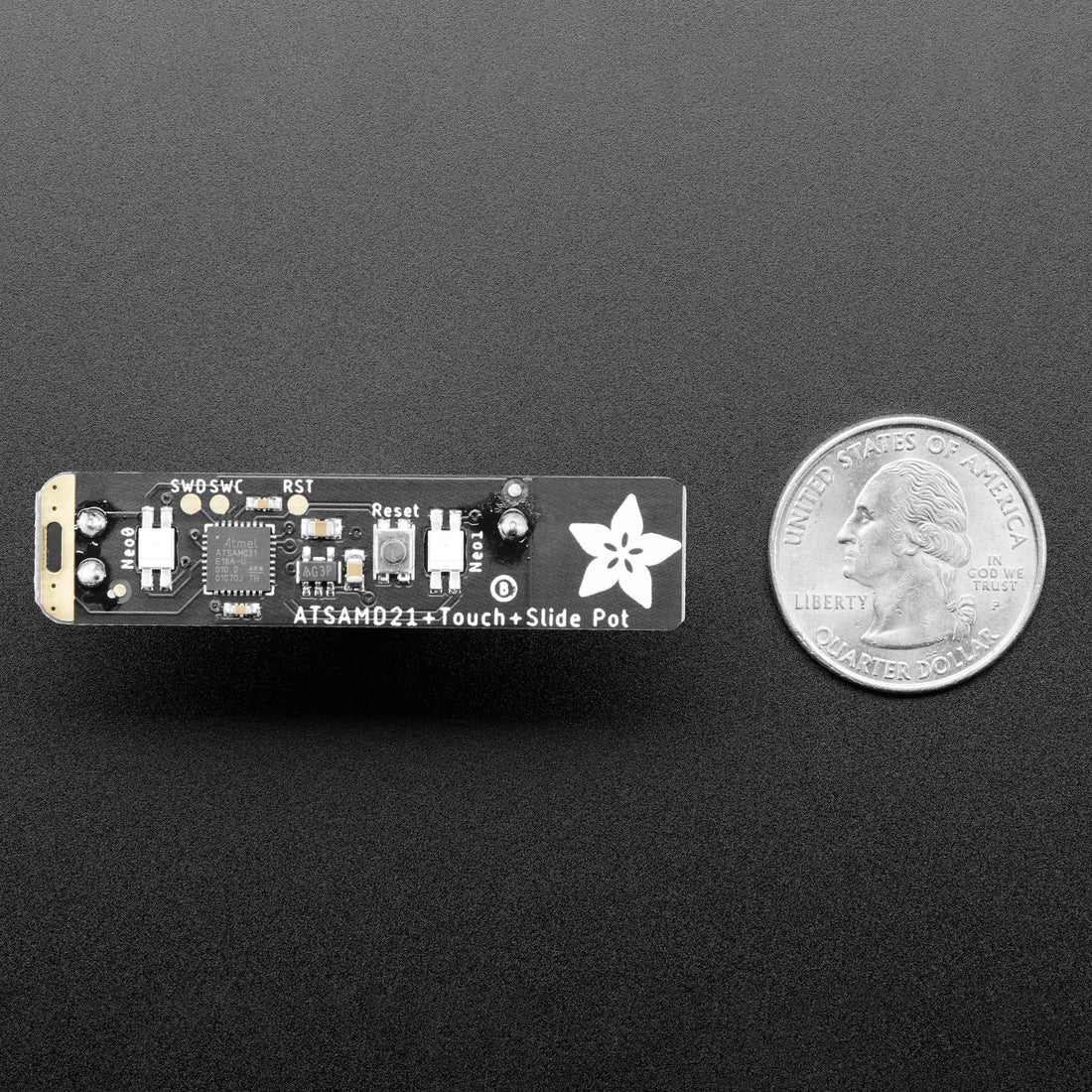 Adafruit Slider Trinkey - USB NeoPixel Slide Potentiometer - Image 4