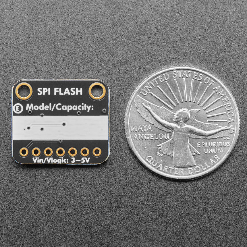 Adafruit SPI FLASH Breakout - W25Q64 - 64 MBit / 8 MByte - Image 4