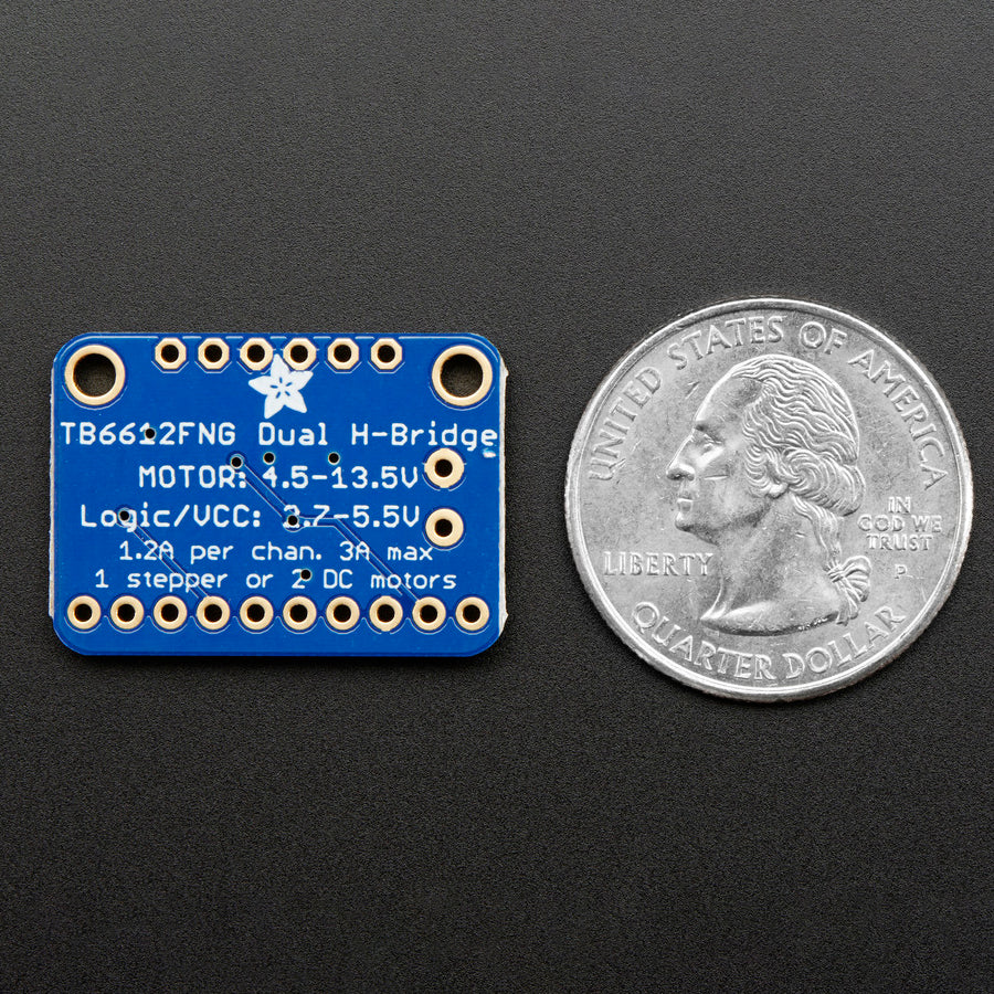 Adafruit TB6612 1.2A DC/Stepper Motor Driver Breakout Board - Image 3