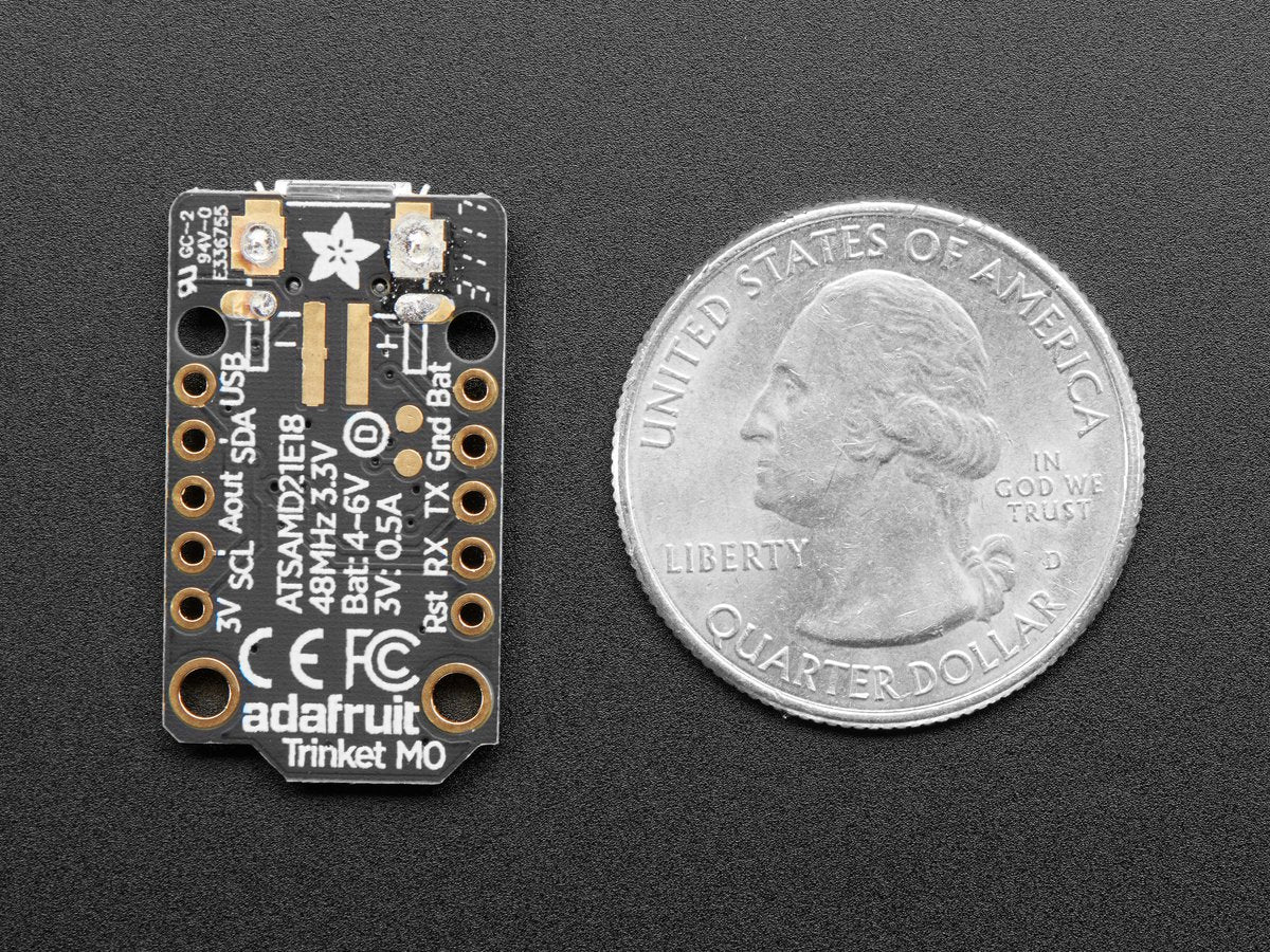 Adafruit Trinket M0 - for use with CircuitPython & Arduino IDE - Image 3