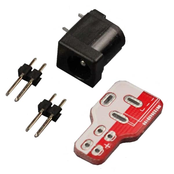 Breadboard Power plate DC Jack kit