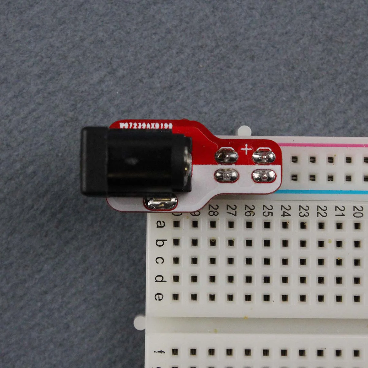Breadboard Power plate DC Jack kit - Image 2