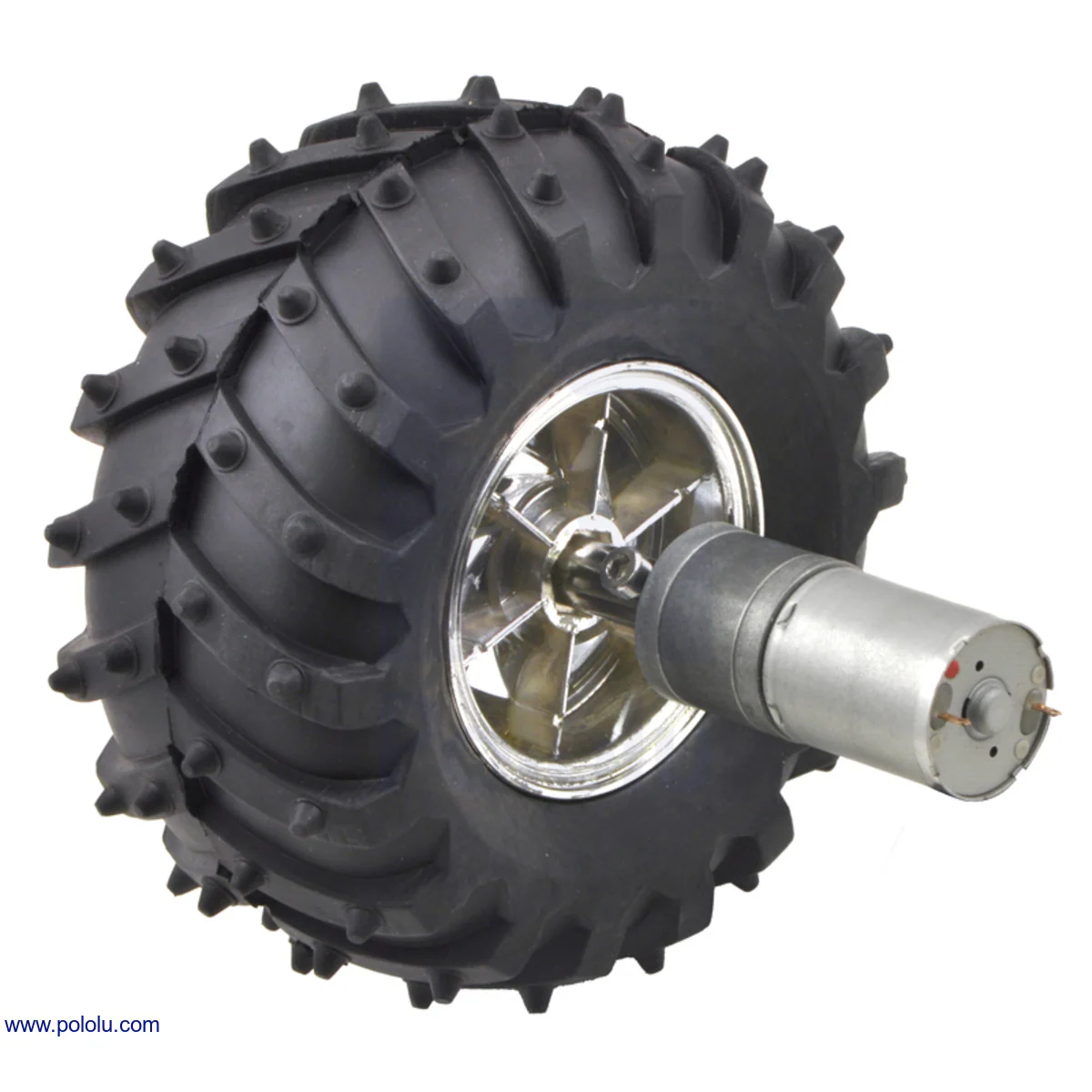 Dagu Wild Thumper Wheel 120x60mm Pair with 4mm Shaft Adapters - Image 5