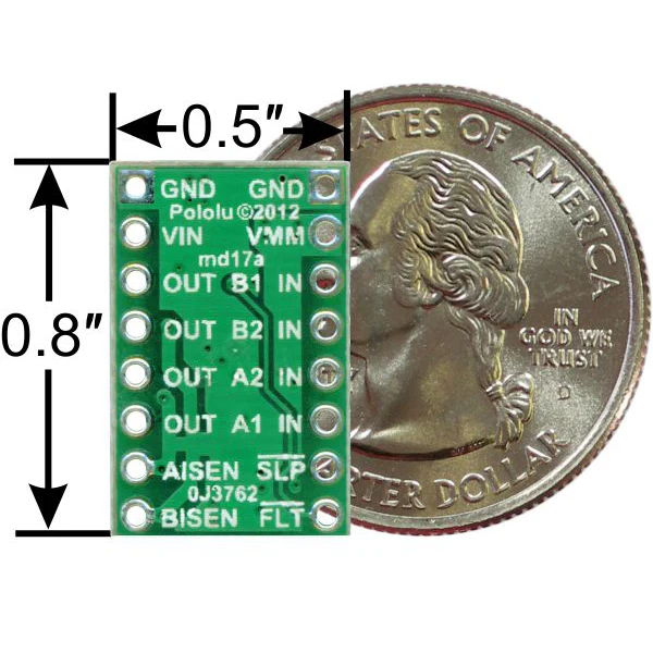 DRV8833 Dual Motor Driver Carrier - Image 7