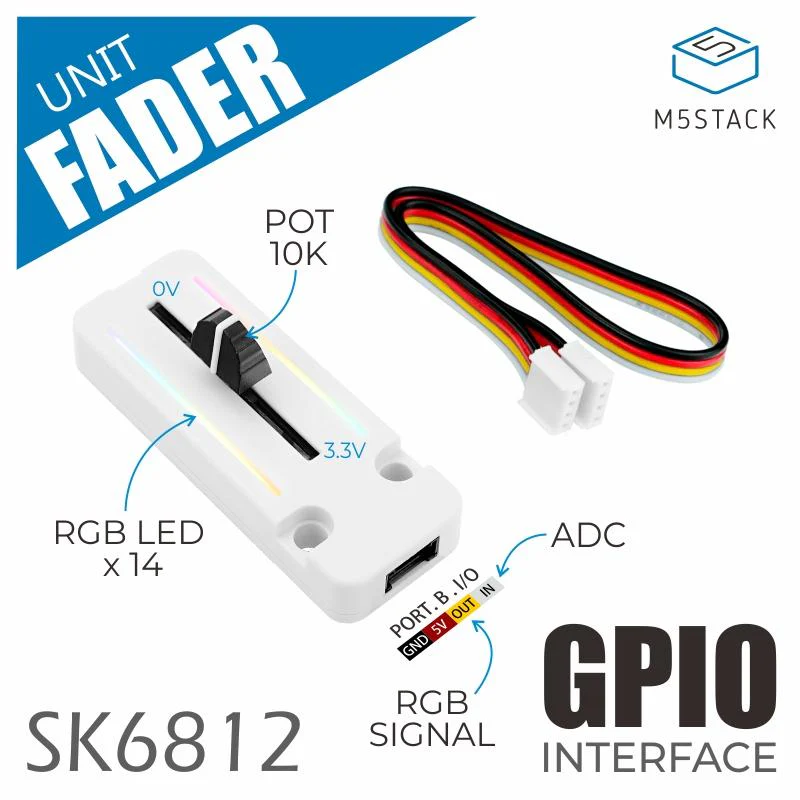 Fader Unit with B10K Potentiometer (SK6812) - Image 8