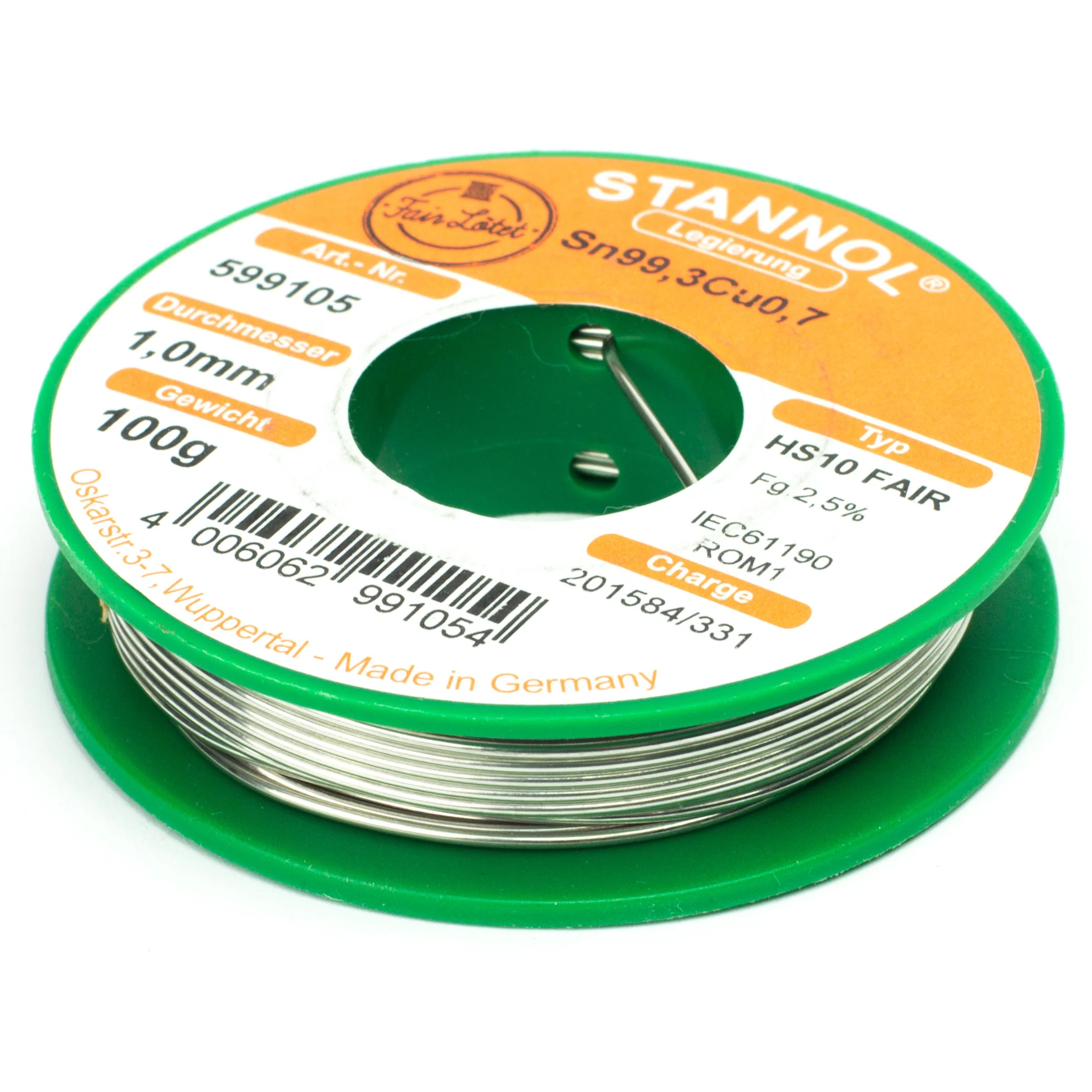 Fairlötet solder - 100g - Image 2
