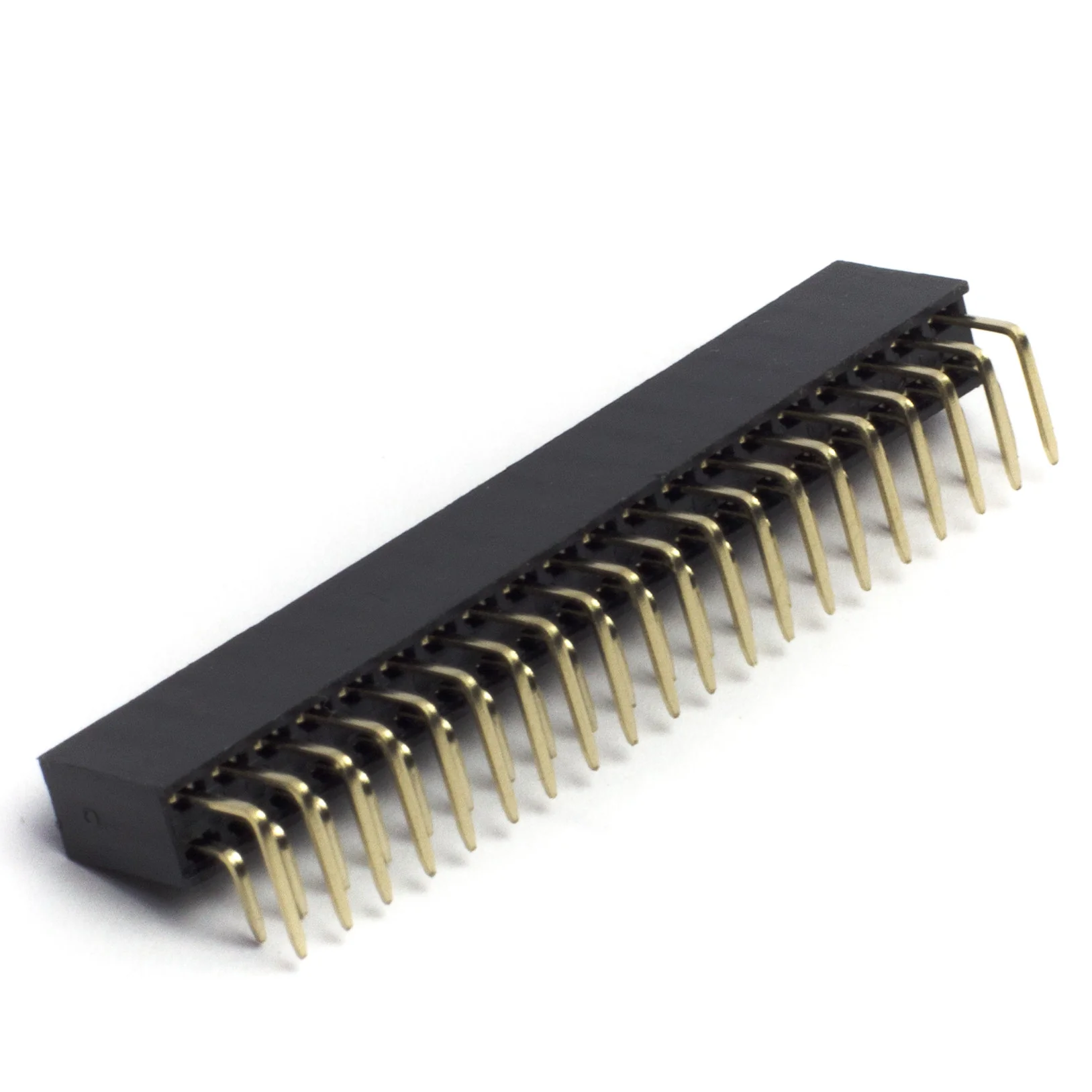 Female 40-pin 2x20 right-angle HAT header - Image 2